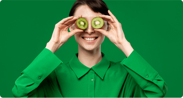 Eye With Kiwi